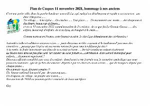 2021 11 11 PLAN DE CUQUES-HOMMAGE A NOS ANCIENS